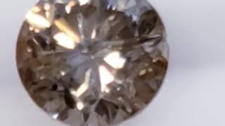 271. $11350  Fancy Yellow Brown Diamond (I2)(2.27ct)