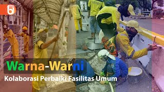 Warna-Warni Kolaborasi Perbaiki Fasilitas Umum