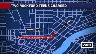 2 Rockford teens arrested after search reveals stolen handgun and rifle