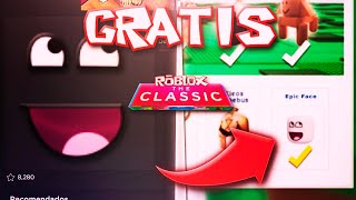 🤑 ROBLOX ESTA REGALANDO LA EPIC FACE DE NUEVO!