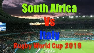 RWC Japan 2019: South Africa vs Italy