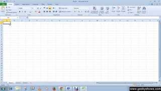 Microsoft Office Excel 2010 Introduction Microsoft Excel 2010