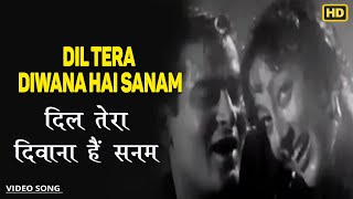 Dil Tera Diwana Hai Sanam - Dil Tera Deewana - Lata,Rafi - Shammi Kapoor,Mala Sinha - Video Song