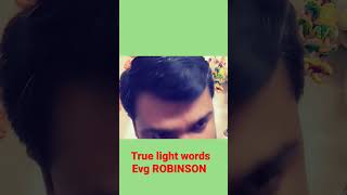 true light words Evg ROBINSON #tamilchristian #motivation #motivational  உணர்வுள்ளவன் உண்டோ