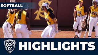 No. 17 Arizona vs. No. 22 Arizona State | Game Highlights | NCAA Softball | 2023 Season