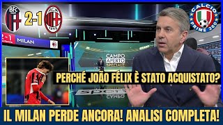 🚨🔥IL DIBATTITO SI INFUOCA SULLA SCONFITTA DEL MILAN CONTRO IL BOLOGNA! GUARDA ORA!