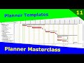 Planner Masterclass 11 - Planner templates to improve your maturity and deliver better projects