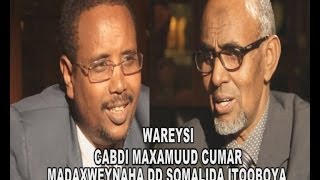 WAREYSI  MADAXWEYNAHA DDSI  CABDI M. CUMAR  23 01 2014