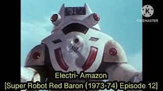 All Super Robot Red Baron Mechs/Villains