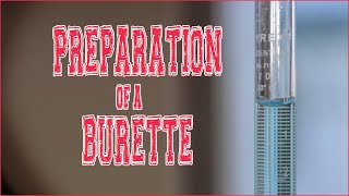 Preparation of a Burette
