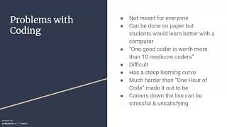 Hour of Coding Reflection