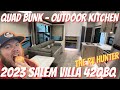 2023 Salem Villa 42QBQ | Bunks & Outdoor Kitchen | Destination RV!