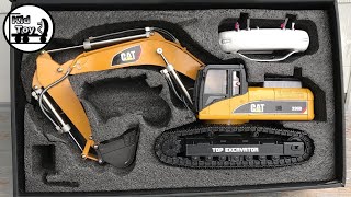 RC EXCAVATOR UNBOXING || HUINA 580 HYDRAULIC FULLY METAL CUSTOM BUILT || FLY SKY || KTTV