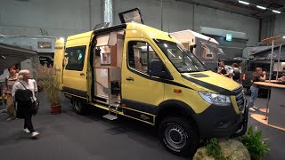 Wohnmobil 2022 in kompletter Handarbeit: CS Reisemobile Independent Sprinter 4x4. Made in Germany.