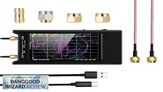 NanoVNA-H4 50KHz~1.5GHz VNA HF VHF UHF UV 4-inch LCD Vector Network Analyzer Review