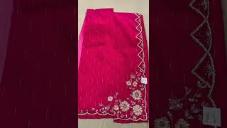 Tissue saree | Jarkan stone saree | benares saree | handwork saree | Jimmy cho saree #shorts #sarees