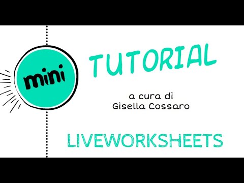Tutorial Liveworksheets Youtube