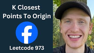 K Closest Points to Origin - Leetcode 973 - Heaps (Python)