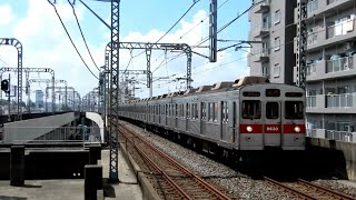 東急8500系 8630F 25K急行久喜行き 蒲生駅通過