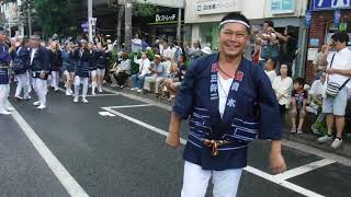 富岡八幡宮例大祭 神輿連合渡御　三好二睦会青木会長（３）2017.8.13