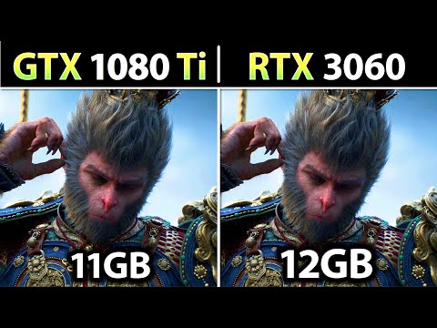 GTX 1080 Ti vs RTX 3060 12GB – 11 New Games Test in 2024