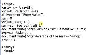 Array Example1 in JavaScript in Hindi || By : Anu Monga