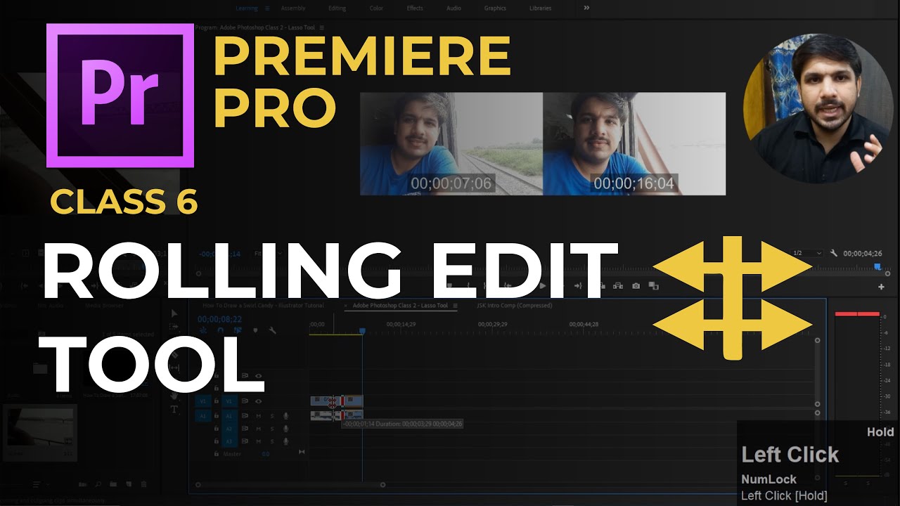 Adobe Premiere Pro Class 6 Rolling Edit Tool Premiere Pro