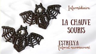 Chauve souris micromacramé - Tutoriel animaux DIY