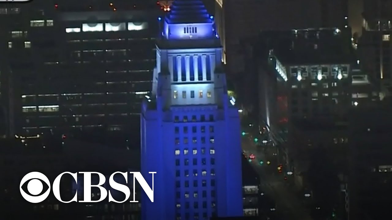 Los Angeles Celebrates Dodgers' World Series Win - YouTube