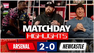 Arsenal 2-0 Newcastle | Match Day Highlights