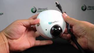 Everfocus EDN1220 Megapixel Mini Dome CCTV Camera