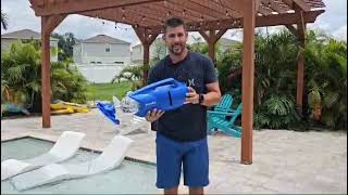 YouSky Cordless Handheld Pool Vacuum w/Telescopic Pole, Rechargeable Swimming Pool Cleaner Review