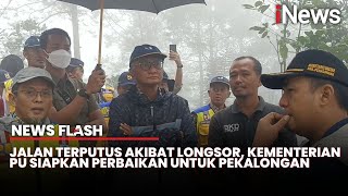 Kementerian PU Bangun Jembatan Darurat di Lokasi Longsor Petungkriyono Pekalongan | News Flash