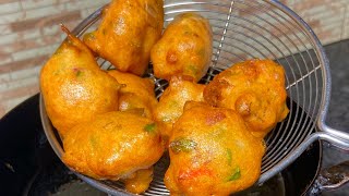 போண்டா இப்படி செஞ்சி பாருங்க எவ்ளோ சாபிட்டாலும் பத்தாது/ bonda recipe in tamil/ evening snacks tamil