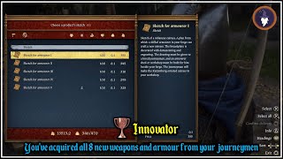 KINGDOM COME DELIVERANCE 2 - LEGACY OF THE FORGE | INNOVATOR TROPHY [Full Guide & Sketches Location]
