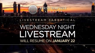 Wednesday Night Livestream Sabbatical