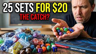 25 DnD Dice Sets for $20 What's the Catch?