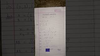 ex-7.1  Q-1 (i) chapter 7 maths class 10 || #46