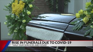 East Texas funeral home seeing rise in COVID-19 deaths