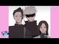 ティックトック絵 ❤️呪術 廻 戦 ティック トック jujutsu kaisen painting tik tok 💯japanese art style 1