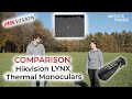 Comparison of Hikvision LYNX Thermal Monoculars | Optics Trade In The Field