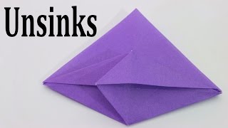 Origami Basics - Unsinks Tutorial