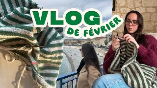 Je tricote un pull pour l'arrivée du printemps (vlog)