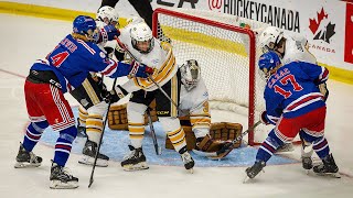 Highlights from Brandon Wheat Kings vs. Markham Waxers in the 2024 TELUS Cup semifinals