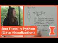 Box Plots in Python - DISCOVERY Office Hours Lecture at The University of Illinois
