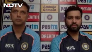 Rohit, Dravid Address Media: 