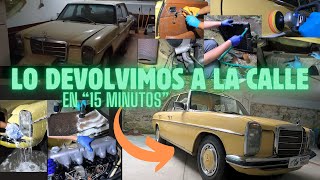 Mercedes 240D W115 | RESUMEN COMPLETO. Rescate, mecánica y detallado| Episodio 6