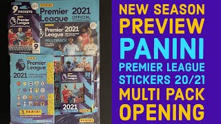 Multi Pack Opening 🔥 + New Season Series Preview 👍 Panini Premier League Stickers 2020/21 [6.01]
