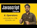 Operators In Javascript  | Javascript Tutorial In Hindi #6