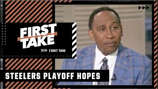 Stephen A. and Michael Irvin debate Steelers’ playoff hopes 😬 | First Take